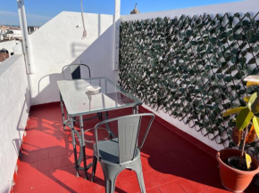 Ático con vistas a patio cordobés